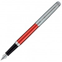 Ручка перьевая Waterman Hemisphere Deluxe Privee Cuivre CT, перо F сталь нержавеющая
