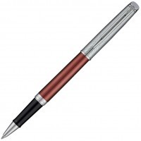 Ручка роллер Waterman Hemisphere Deluxe Privee Cuivre CT, F черные чернила