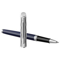 Ручка-роллер Waterman `Hémisphère SE Deluxe Blue CT` черная, 0,8мм, подарочная упаковка