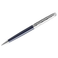 Ручка шариковая Waterman `Hemisphere SE Deluxe Blue CT` черная, 1,0мм, подарочная упаковка