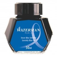Флакон с чернилами Waterman синие чернила для ручек перьевых