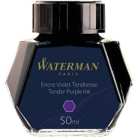 Флакон с чернилами Waterman Ink Bottle фиолетовый чернила для ручек перьевых