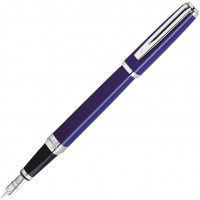 Ручка перьевая Waterman Exception Blue ST, перо F золото 18K