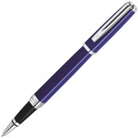 Ручка роллер Waterman Exception Slim Blue ST, F черные чернила