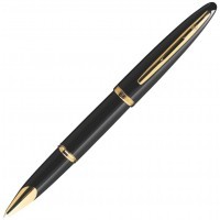 Ручка роллер Waterman Carene Black GT, F черные чернила