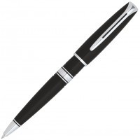 Ручка шариковая Waterman Charleston 13014 K Black CT, M синие чернила