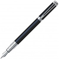 Ручка перьевая Waterman Perspective Black CT, перо F сталь