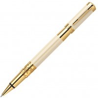 Ручка роллер Waterman Elegance Ivory GT, F черные чернила
