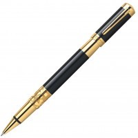Ручка роллер Waterman Elegance Black GT, F черные чернила