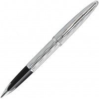 Ручка перьевая Waterman Carene Essential Silver ST, перо F золото 18K