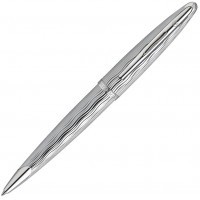 Ручка шариковая Waterman Carene Essential Silver ST, M синие чернила