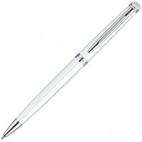 Ручка шариковая Waterman Hemisphere White CT, M синие чернила