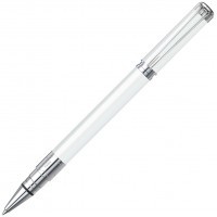 Ручка роллер Waterman Perspective White CT, F черные чернила