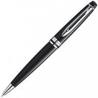 Ручка шариковая Waterman Expert 3 Black CT, M синие чернила