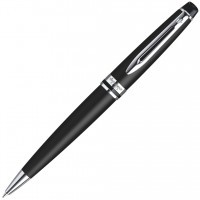 Ручка шариковая Waterman Expert 3 Muted Black CT, M синие чернила