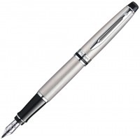 Ручка перьевая Waterman Expert 3 Stainless Steel CT, перо F сталь