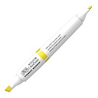 Маркер двухсторонний Pigment Marker, цвет 002 Желтый бриллиантовый светлый