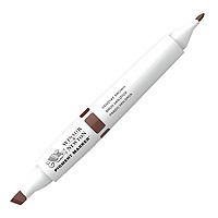 Маркер двухсторонний Pigment Marker, цвет 676 Ван-Дик коричневый