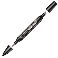 Brushmarker двухсторонний маркер, цвет WG2 Серый теплый 2
