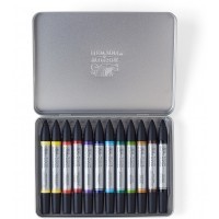 Набор маркеров акварельных маркеров Winsor&Newton water Colour, 12 цветов