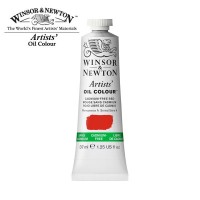 Краски масляные Winsor&Newton ARTISTS' 37мл, красный беcкадмиевый