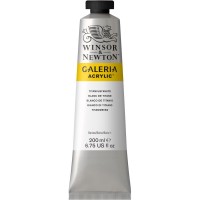 Акриловые краски Winsor&Newton GALERIA 200мл, белила титановые