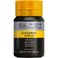 Акриловые краски Winsor&Newton GALERIA 250мл, марс черный