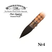 Кисть белка круглая №4 Winsor&Newton PURE SQUIRREL