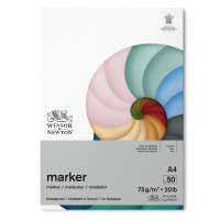 Альбом для маркеров А4, 70г/м2, 50л., Winsor&Newton