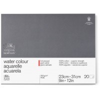 Бумага Winsor&Newton Professional Сатин для акварели 23x31 см, 20 листов