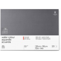 Блок для акварели Winsor&Newton Professional Сатин 26x36 см, 20 листов