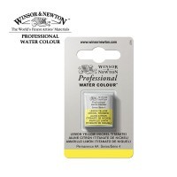 Акварель Winsor&Newton PROFESSIONAL мал. кювета, лимоный желтый (титановый)