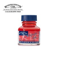 Тушь для каллиграфии Winsor&Newton, 30мл, 601 Алый
