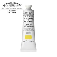 Краски масляные Winsor&Newton ARTISTS' 37мл, желтый прозрачный