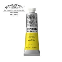 Краски масляные Winsor&Newton WINTON 37мл, оттенок желтый лимонный