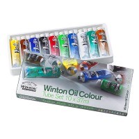 Набор красок масляных Winsor&Newton WINTON Tube Set, 37мл, 10 цветов