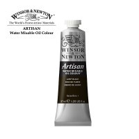 Краски масляные водорастворимые Winsor&Newton ARTISAN 37мл, сажа газовая