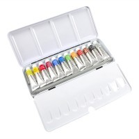 Набор акварели Winsor&Newton PROFESSIONAL Sketchers' Box, 12 цветов (тубы 5мл)