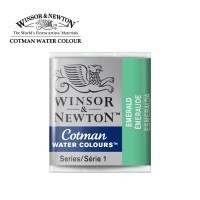 Акварель Winsor&Newton COTMAN в кюветах, изумрудный