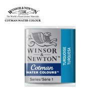 Акварель Winsor&Newton COTMAN в кюветах, бирюзовый