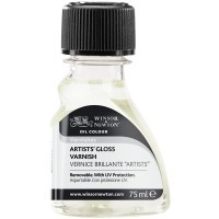 Лак глянцевый с УФ-защитой для масла Artists` Gloss Varnish, 75мл