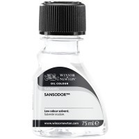 Разбавитель слабопахнущий для масла Sansodor, 75мл