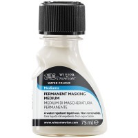 Жидкость маскирующая для акварели несмываемая Permanent Masking Medium, 75мл