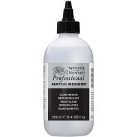 Медиум для глянцевой отделки Professional Acrylic Gloss Medium, 125мл