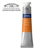 Акварель Winsor&Newton COTMAN в тубах 21мл, оттенок кадмий оранжевый