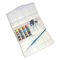 Набор акварели Winsor&Newton COTMAN, Painting Plus, 16 цветов