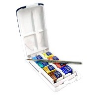 Набор акварели Winsor&Newton COTMAN, Mini Plus, 8 цветов (кюветы)