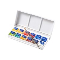 Набор акварели Winsor&Newton COTMAN, Sketchers' Pocket Box, 12 цветов