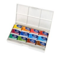 Набор акварели Winsor&Newton COTMAN, Whole Pan Painting Box, 12 цветов
