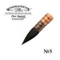 Кисть белка круглая №5 Winsor&Newton PURE SQUIRREL